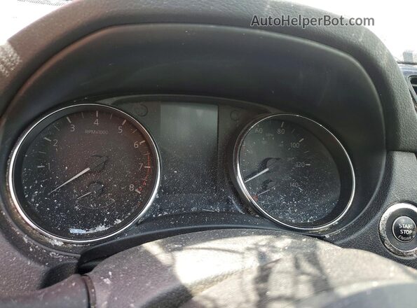 5N1AT2MT7LC793534 2020 NISSAN ROGUE White Instrument cluster view