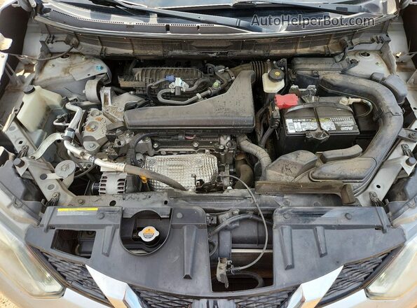 5N1AT2MT8GC781432 2016 NISSAN ROGUE Silver Շարժիչի բաժամունքի տեսք