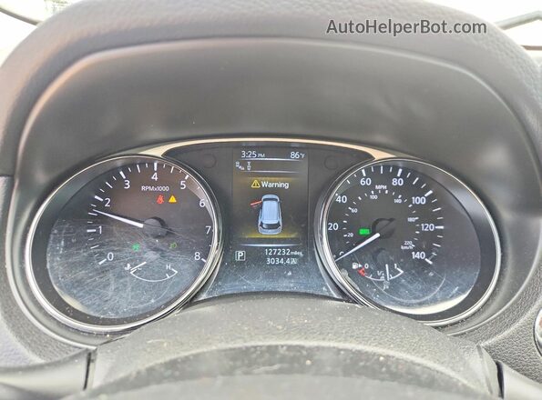 5N1AT2MT8GC781432 2016 NISSAN ROGUE Silver Սարքավորումների վահանակի տեսք