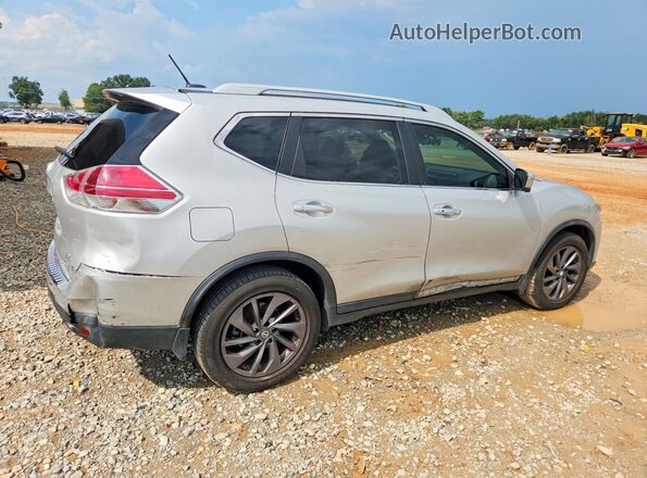5N1AT2MT8GC781432 2016 NISSAN ROGUE Silver Հետևի աջ