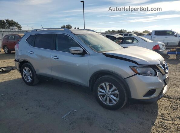 5N1AT2MT8GC836123 2016 NISSAN ROGUE Silver Передня права чверть