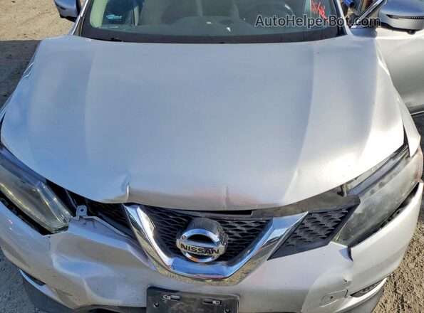 5N1AT2MT8GC836123 2016 NISSAN ROGUE Silver Вид підкапотного простору
