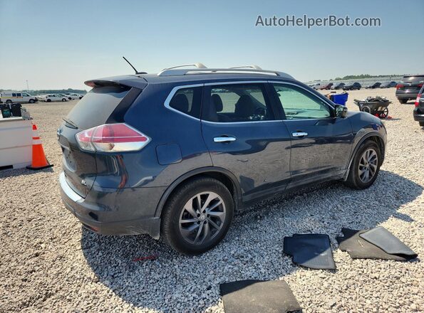 5N1AT2MT8GC872443 2016 NISSAN ROGUE Blue Rear right