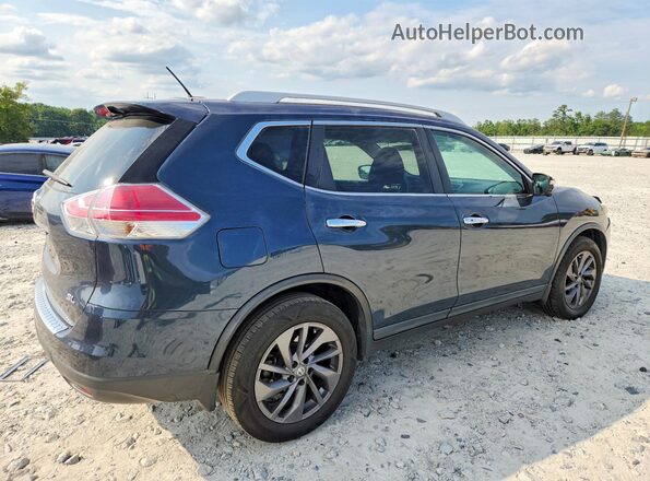 5N1AT2MT8GC924136 2016 NISSAN ROGUE Blue Tył prawy
