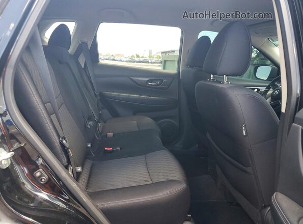 5N1AT2MT8HC811823 2017 NISSAN ROGUE Black Widok wnętrza z tyłu