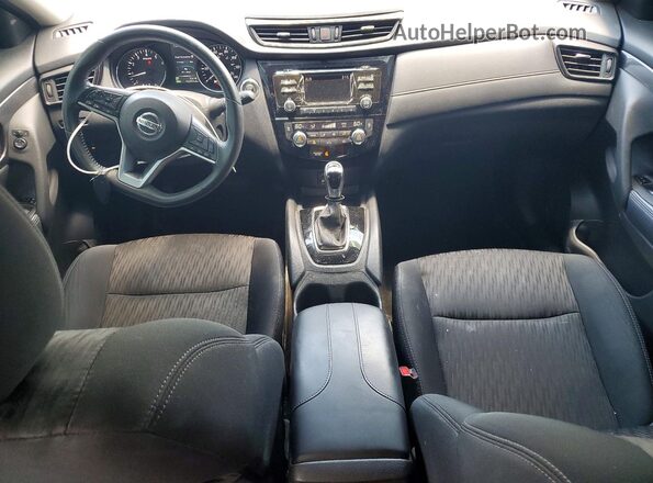 5N1AT2MT8HC811823 2017 NISSAN ROGUE Black Widok deski rozdzielczej