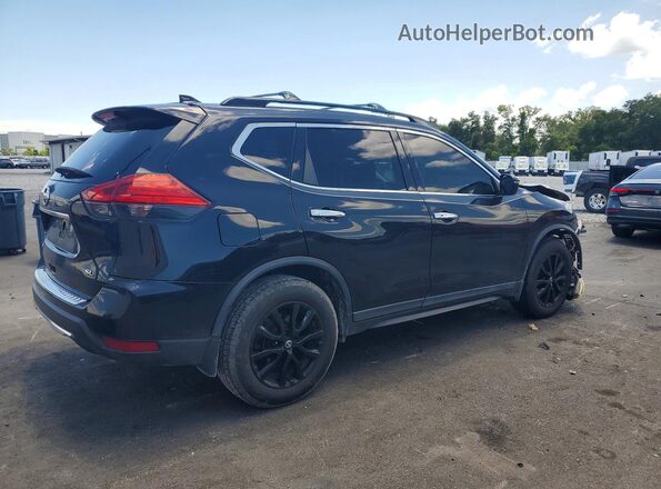5N1AT2MT8HC811823 2017 NISSAN ROGUE Black Tył prawy