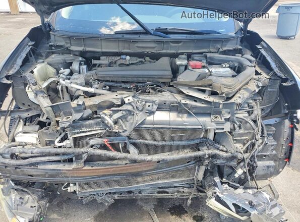 5N1AT2MT8HC811823 2017 NISSAN ROGUE Black Widok komory silnika