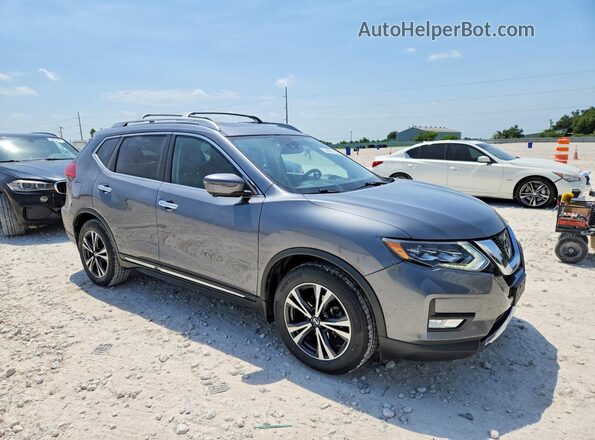 5N1AT2MT8HC850895 2017 NISSAN ROGUE Gray Przód prawy
