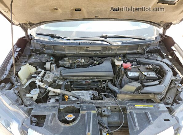 5N1AT2MT8HC850895 2017 NISSAN ROGUE Gray Widok komory silnika