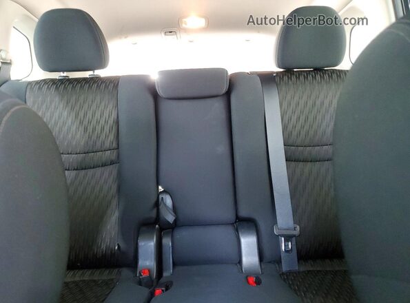 5N1AT2MT8HC861296 2017 NISSAN ROGUE Black Widok tylnych siedzeń