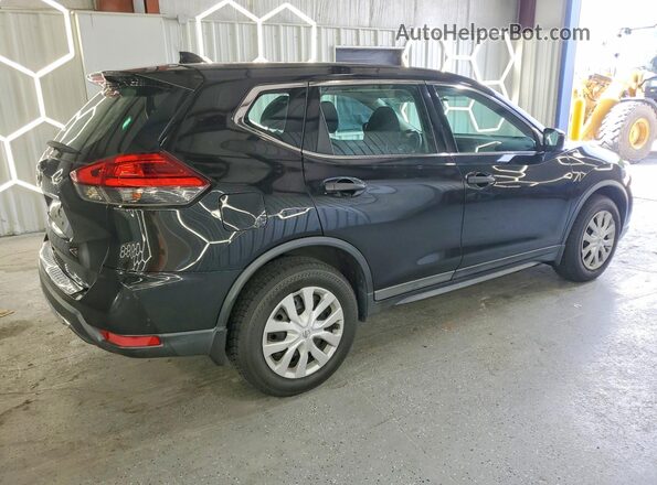 5N1AT2MT8HC861296 2017 NISSAN ROGUE Black Tył prawy
