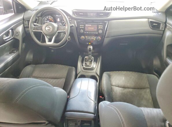 5N1AT2MT8HC861296 2017 NISSAN ROGUE Black Widok deski rozdzielczej