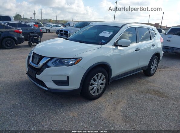 5N1AT2MT8HC865820 2017 NISSAN ROGUE Белый Передняя левая четверть