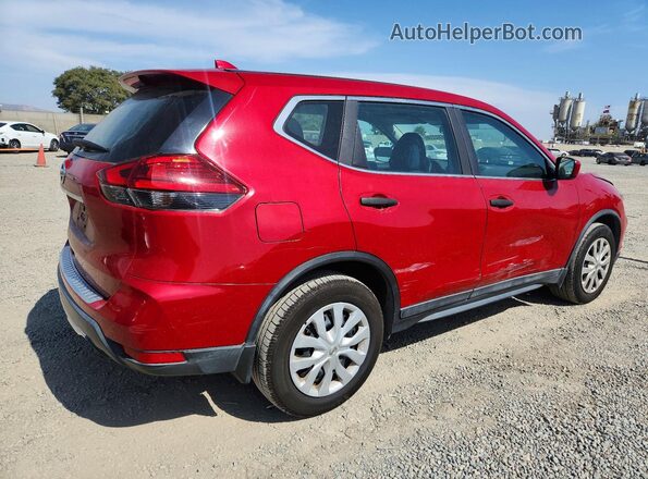 5N1AT2MT8HC875294 2017 NISSAN ROGUE Red Trasero derecho
