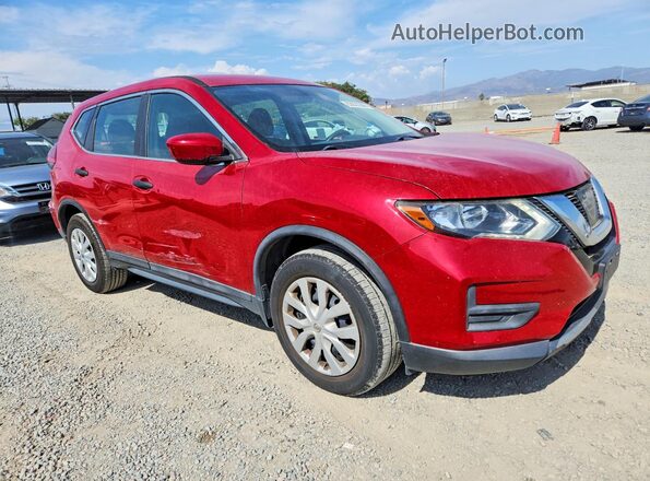 5N1AT2MT8HC875294 2017 NISSAN ROGUE Red Delantero derecho