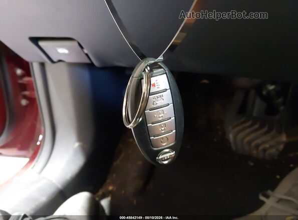 5N1AT2MT8JC769112 2018 NISSAN ROGUE Burgundy Առջևի վահանակի տեսք
