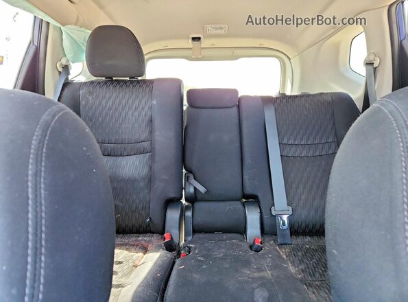 5N1AT2MT8JC812704 2018 NISSAN ROGUE Blue უკანა სავარძლების ხედი