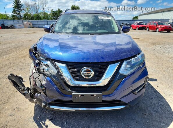 5N1AT2MT8JC812704 2018 NISSAN ROGUE Blue წინა ხედი