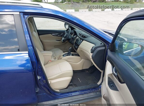 5N1AT2MT8JC847176 2018 NISSAN ROGUE Blue Սալոնի դիմացի տեսք