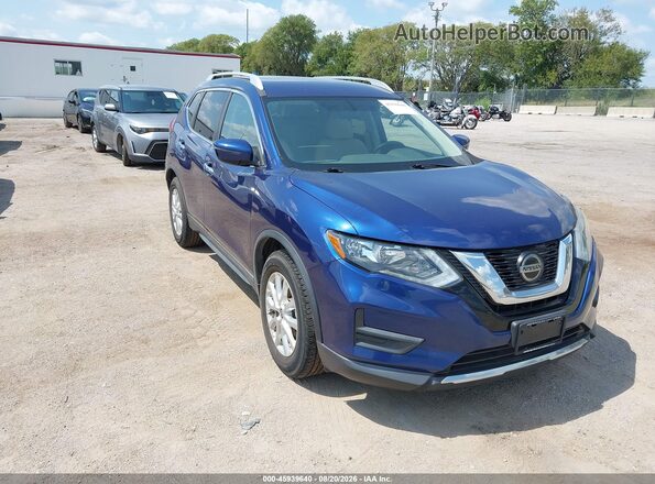 5N1AT2MT8JC847176 2018 NISSAN ROGUE Blue Դիմացի տեսք