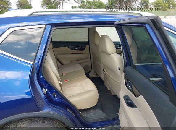 5N1AT2MT8JC847176 2018 NISSAN ROGUE Blue VIN կոդի պիտակի տեսք