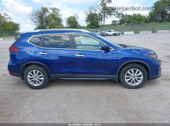 5N1AT2MT8JC847176 2018 NISSAN ROGUE Blue Սալոնի հետևի տեսք