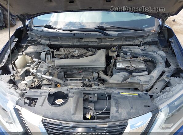 5N1AT2MT8JC847176 2018 NISSAN ROGUE Blue Հետևի տեսք