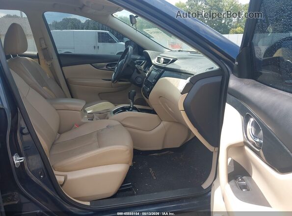 5N1AT2MT9GC768706 2016 NISSAN ROGUE Blue წინა სალონის ხედი