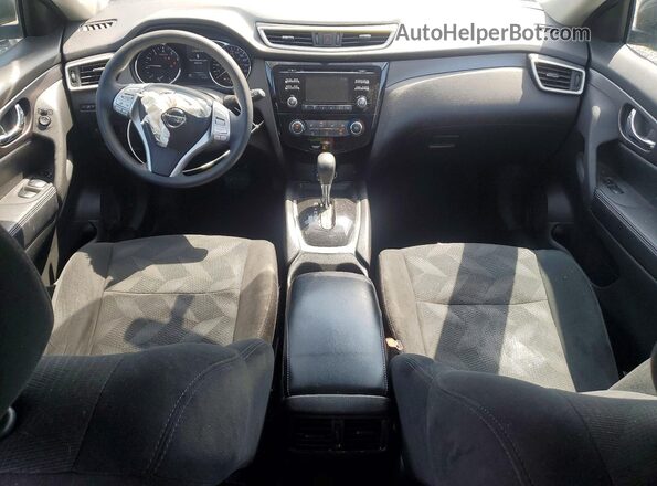 5N1AT2MT9GC871544 2016 NISSAN ROGUE Gray წინა პანელის ხედი