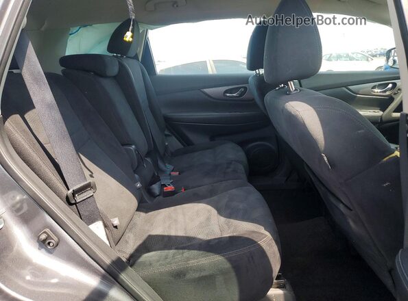 5N1AT2MT9GC871544 2016 NISSAN ROGUE Gray უკანა სალონის ხედი