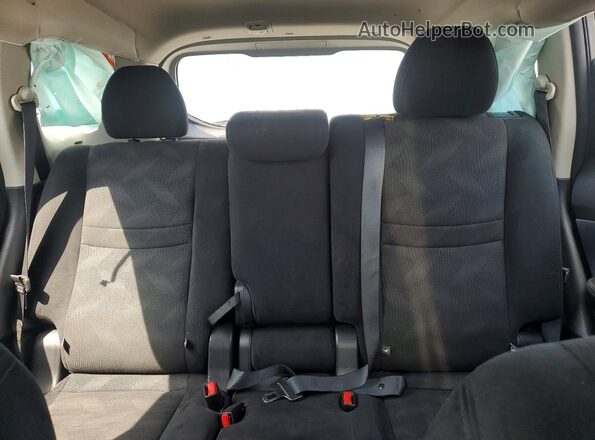 5N1AT2MT9GC871544 2016 NISSAN ROGUE Gray უკანა სავარძლების ხედი