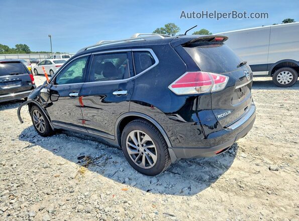 5N1AT2MT9GC873763 2016 NISSAN ROGUE Black Задня ліва чверть