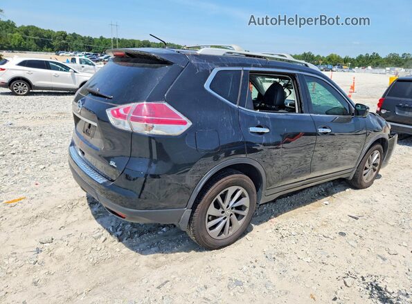 5N1AT2MT9GC873763 2016 NISSAN ROGUE Black Задня права чверть