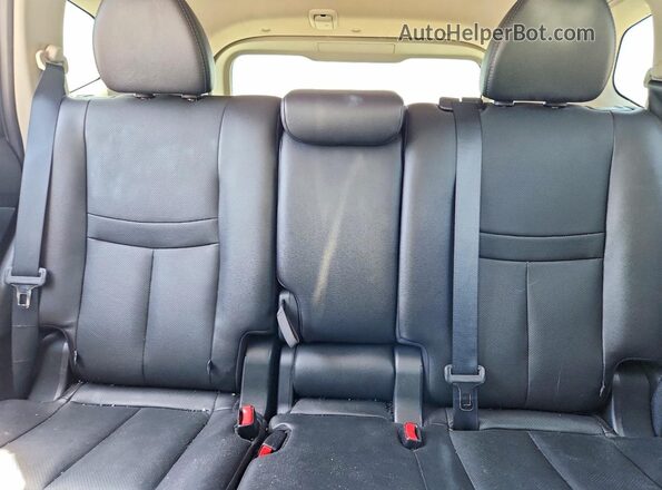 5N1AT2MT9GC873763 2016 NISSAN ROGUE Black Вид задніх сидінь