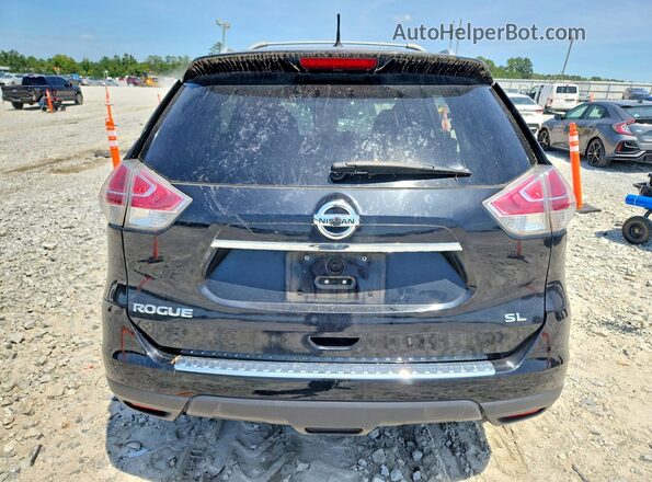 5N1AT2MT9GC873763 2016 NISSAN ROGUE Black Вид ззаду