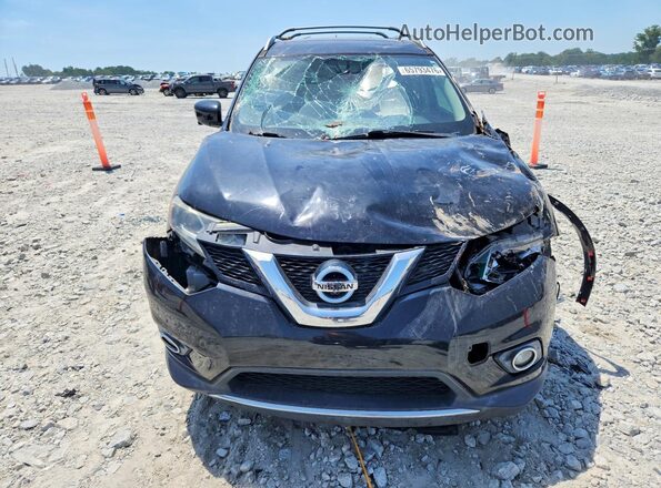 5N1AT2MT9GC873763 2016 NISSAN ROGUE Black Вид спереду