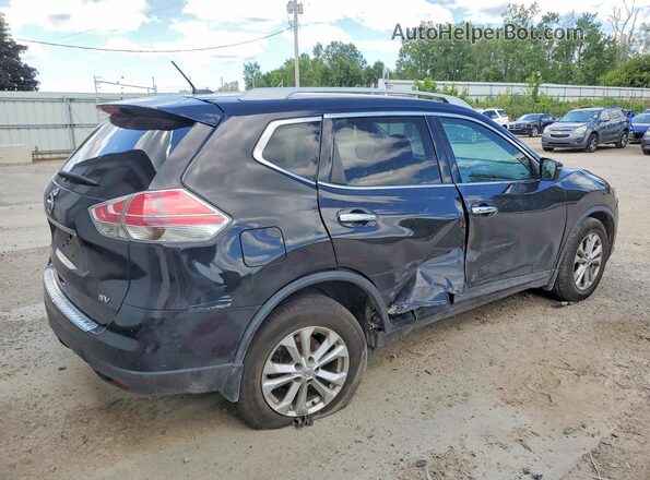 5N1AT2MT9GC873973 2016 NISSAN ROGUE Black Rear right