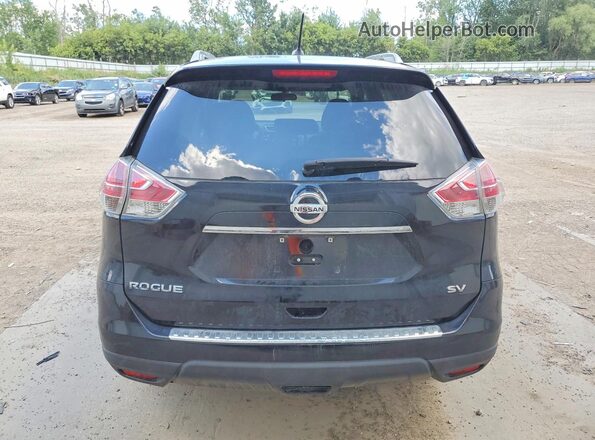 5N1AT2MT9GC873973 2016 NISSAN ROGUE Black Rear view