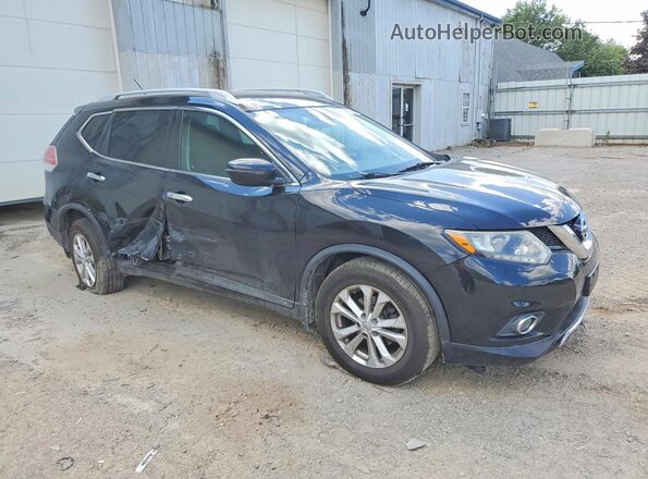 5N1AT2MT9GC873973 2016 NISSAN ROGUE Black Front right