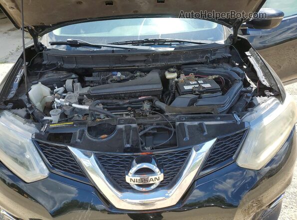 5N1AT2MT9GC873973 2016 NISSAN ROGUE Black Engine compartment view