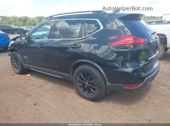 5N1AT2MT9HC772028 2017 NISSAN ROGUE Black Задня ліва чверть