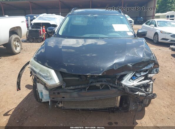 5N1AT2MT9HC772028 2017 NISSAN ROGUE Black Вид задньої частини салону