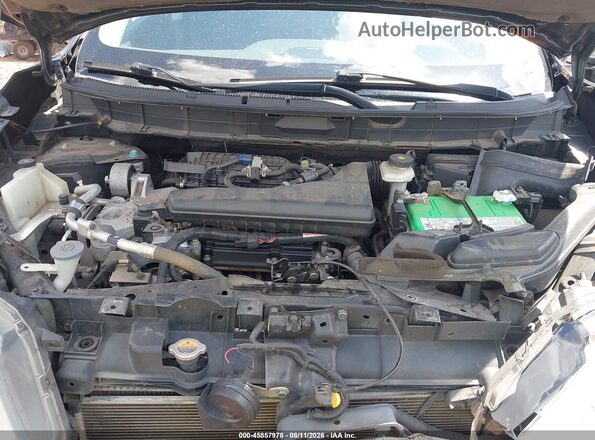 5N1AT2MT9HC772028 2017 NISSAN ROGUE Black Вид ззаду