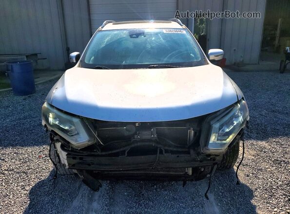 5N1AT2MT9HC799701 2017 NISSAN ROGUE Silver Դիմացի տեսք