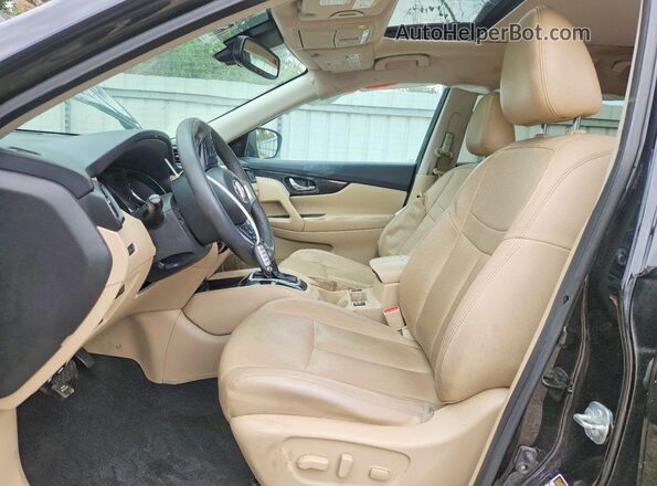 5N1AT2MT9HC826055 2017 NISSAN ROGUE Black Vista interior delantera