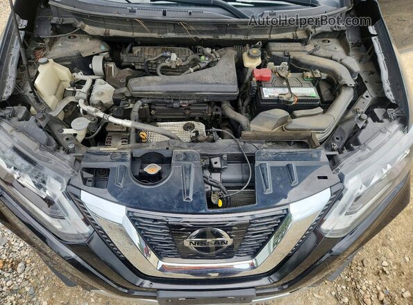 5N1AT2MT9HC826055 2017 NISSAN ROGUE Black Vista interior trasera