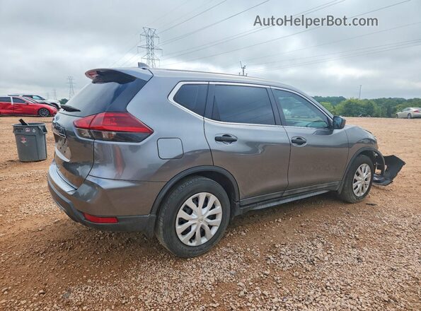 5N1AT2MT9JC709839 2018 NISSAN ROGUE Gray Trasero derecho