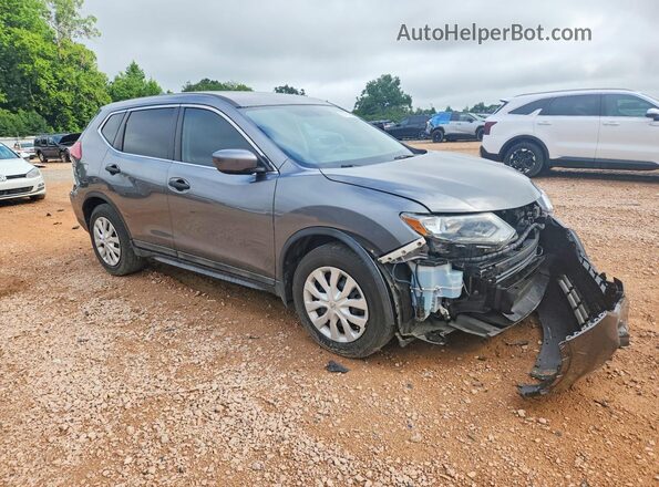 5N1AT2MT9JC709839 2018 NISSAN ROGUE Gray Delantero derecho