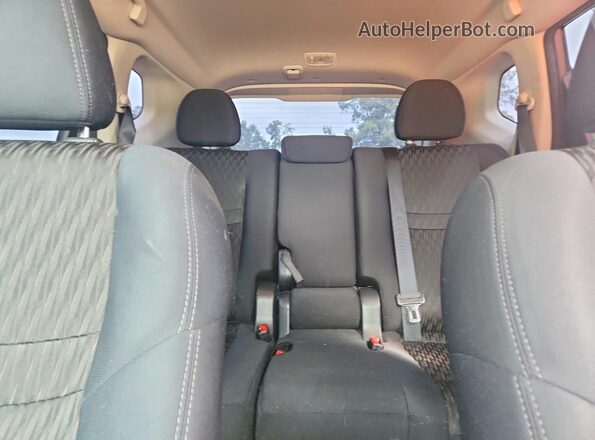 5N1AT2MT9JC709839 2018 NISSAN ROGUE Gray Vista de los asientos traseros